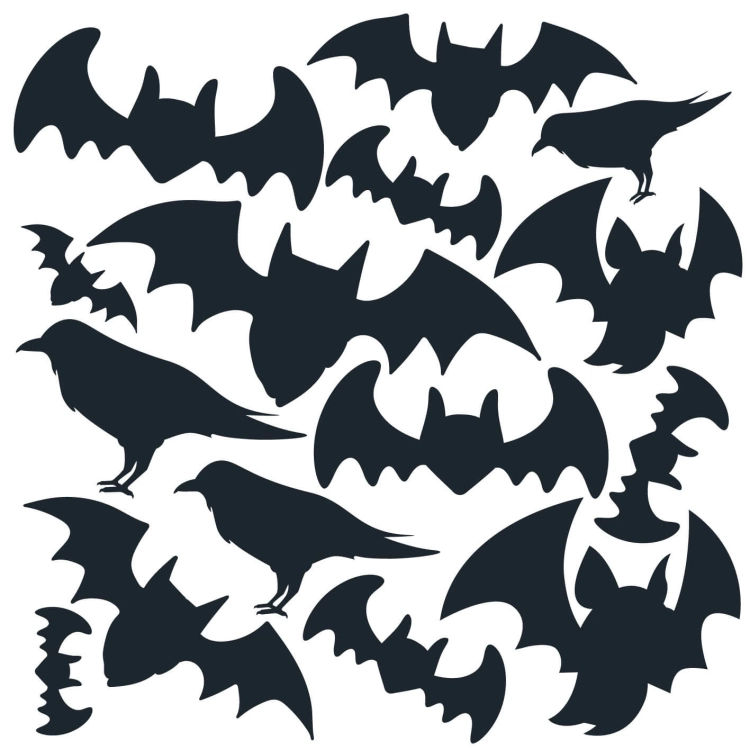 naklejki halloween / halloween dekoracje / dekoracje na halloween