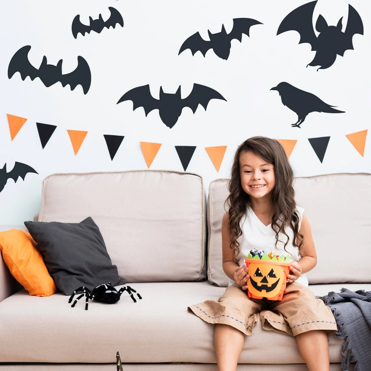 naklejki halloween / halloween dekoracje / dekoracje na halloween