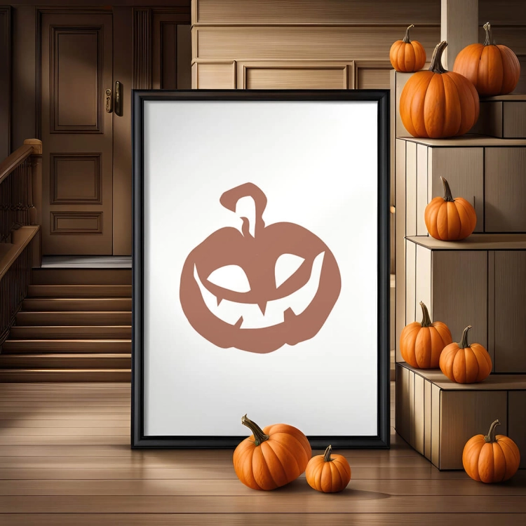 plakat halloween / halloween dekoracje / dekoracje na halloween
