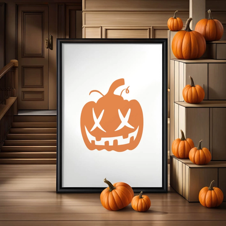 plakat halloween / halloween dekoracje / dekoracje na halloween