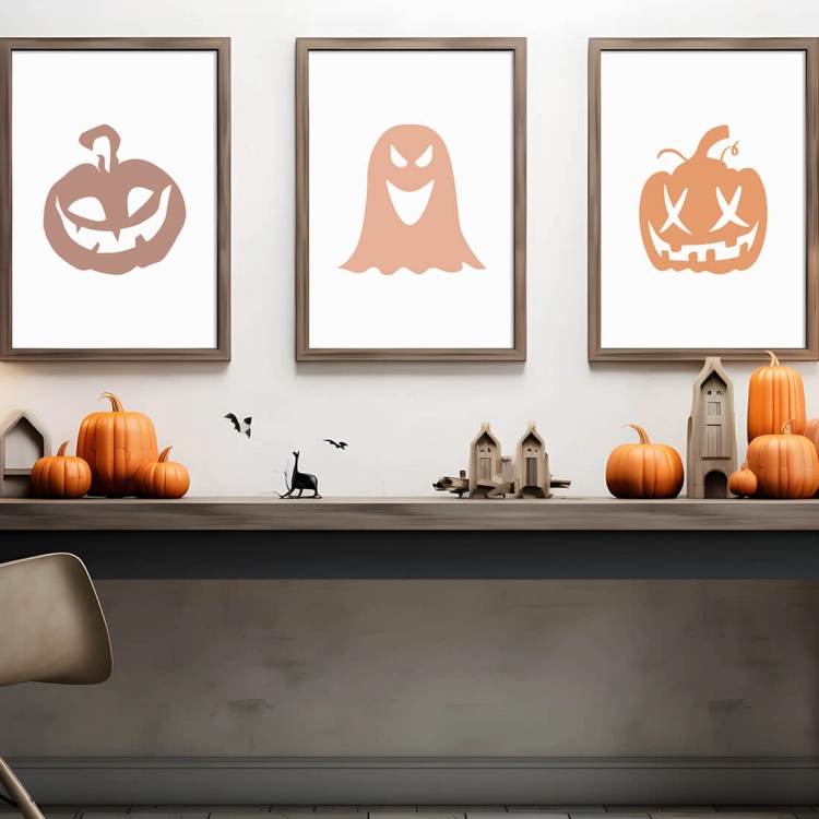 plakat halloween / halloween dekoracje / dekoracje na halloween