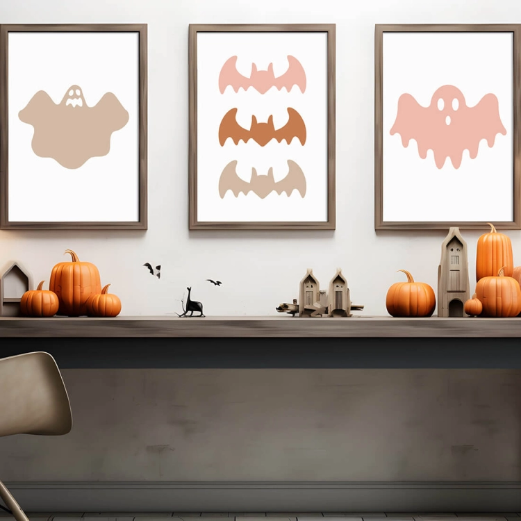 plakat halloween / halloween dekoracje / dekoracje na halloween