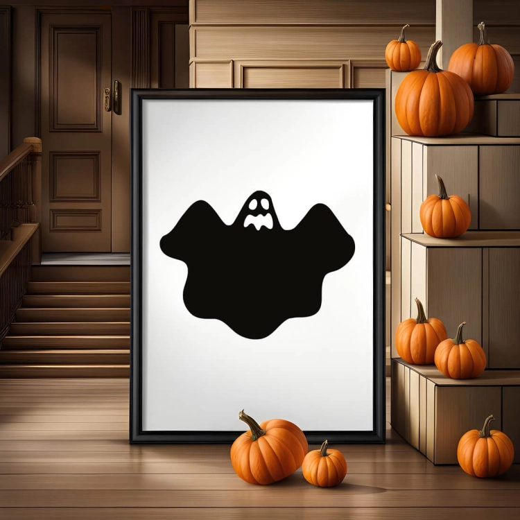 plakat halloween / halloween dekoracje / dekoracje na halloween