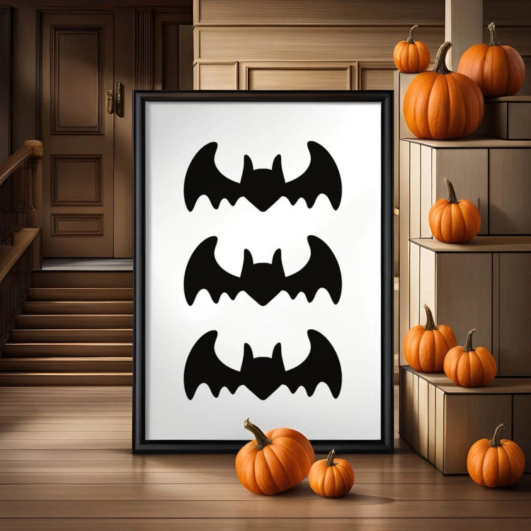 plakat halloween / halloween dekoracje / dekoracje na halloween