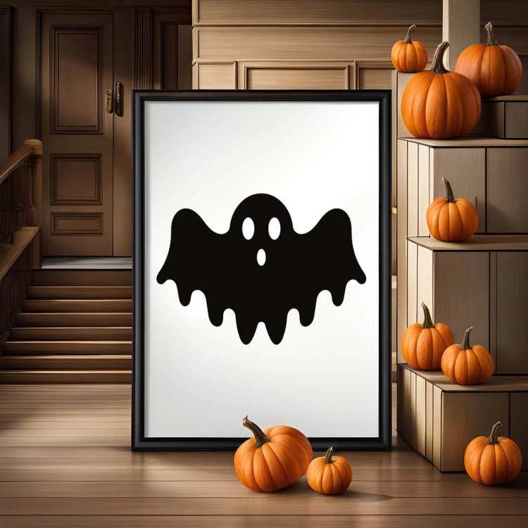 plakat halloween / halloween dekoracje / dekoracje na halloween