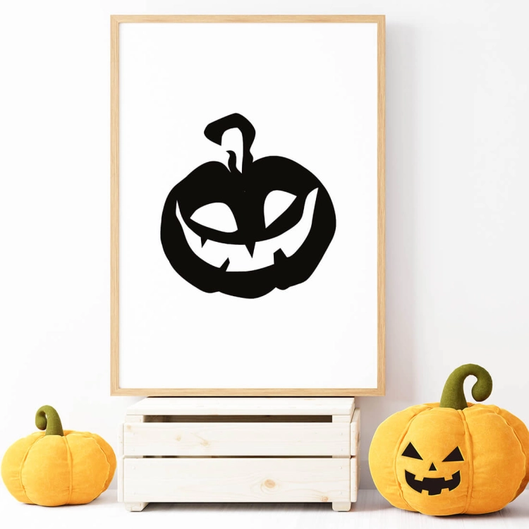 plakat halloween / halloween dekoracje / dekoracje na halloween