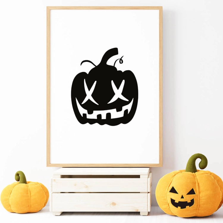 plakat halloween / halloween dekoracje / dekoracje na halloween