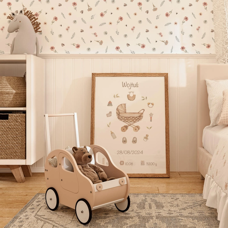 metryczka dla dziecka / metryczka dla dziewczynki / metryczka dla chłopca / personalizowana metryczka