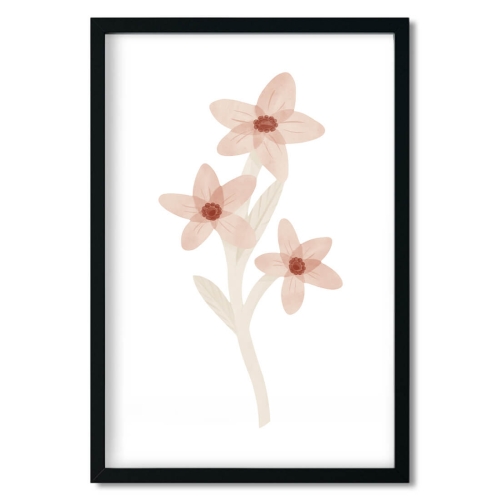 plakat dla dzieci z kwiatem / plakat dla dzieci kwiaty / plakat  dla dzieci / plakat do pokoju dziecka