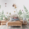 tapeta dla dzieci | fairy garden 