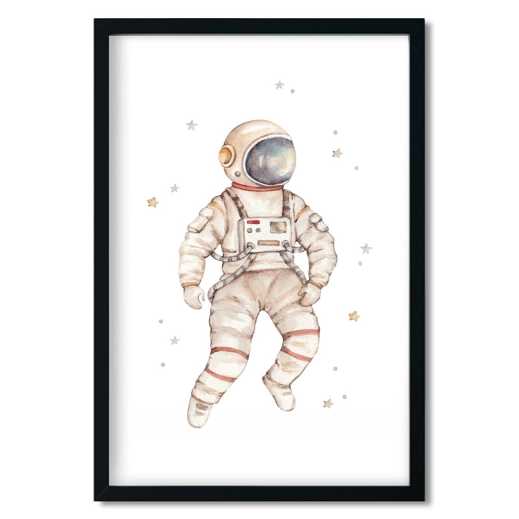 plakat dla dzieci astronauta/ plakat dla dzieci kosmos  / plakat  dla dzieci / plakat do pokoju dziecka