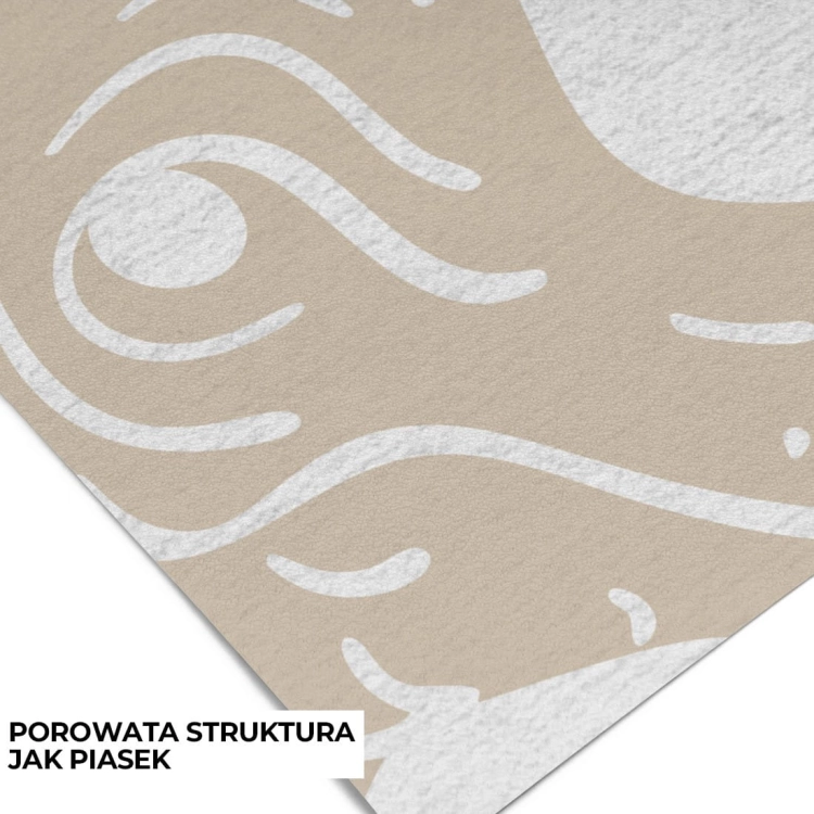 tapeta monochromatyczna dinozaury biała vintage / tapeta dinozaury / tapety pastelowe love