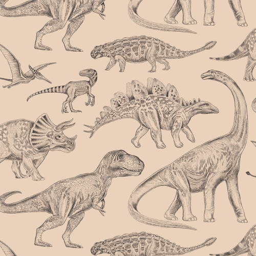 tapeta dinozaury / tapeta z dinozaurami / tapeta dla dzieci / tapeta pastelowe love