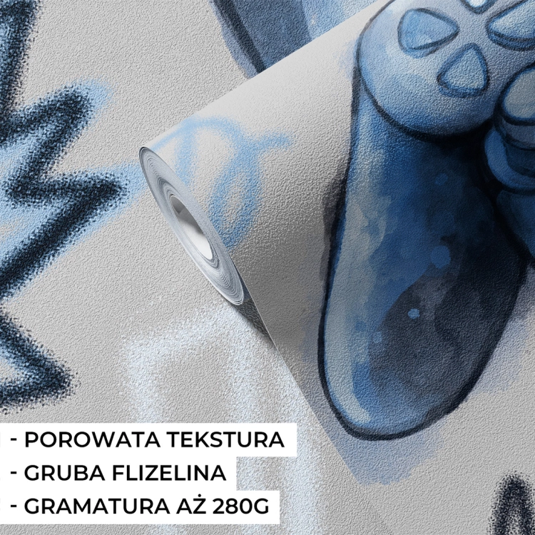 tapeta dla dzieci gaming / tapeta dla dzieci / pastelowe love