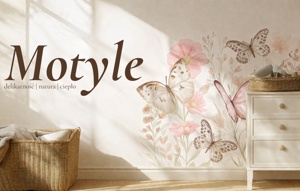 Nowość! Naklejki ścienne z motylami do pokoju dziecka – lekkość i magia na ścianie